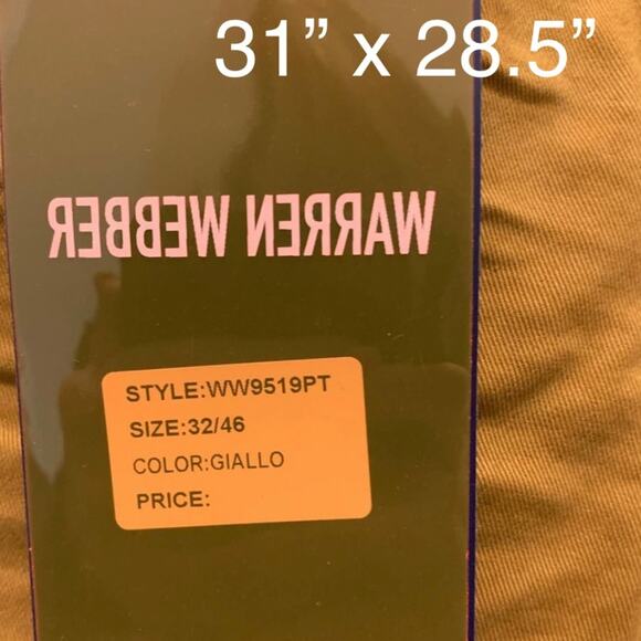 Warren Webber tan brown jeans  Size 31”waist 28.5” inseam - Picture 8 of 8